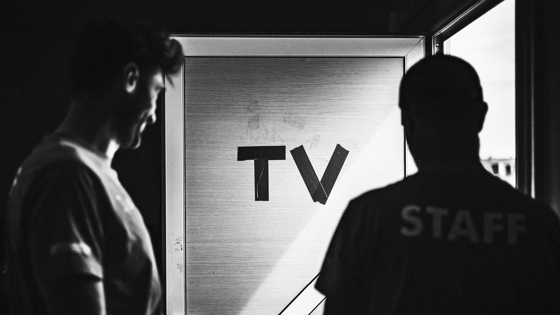 TV CREW BACKSTAGE
