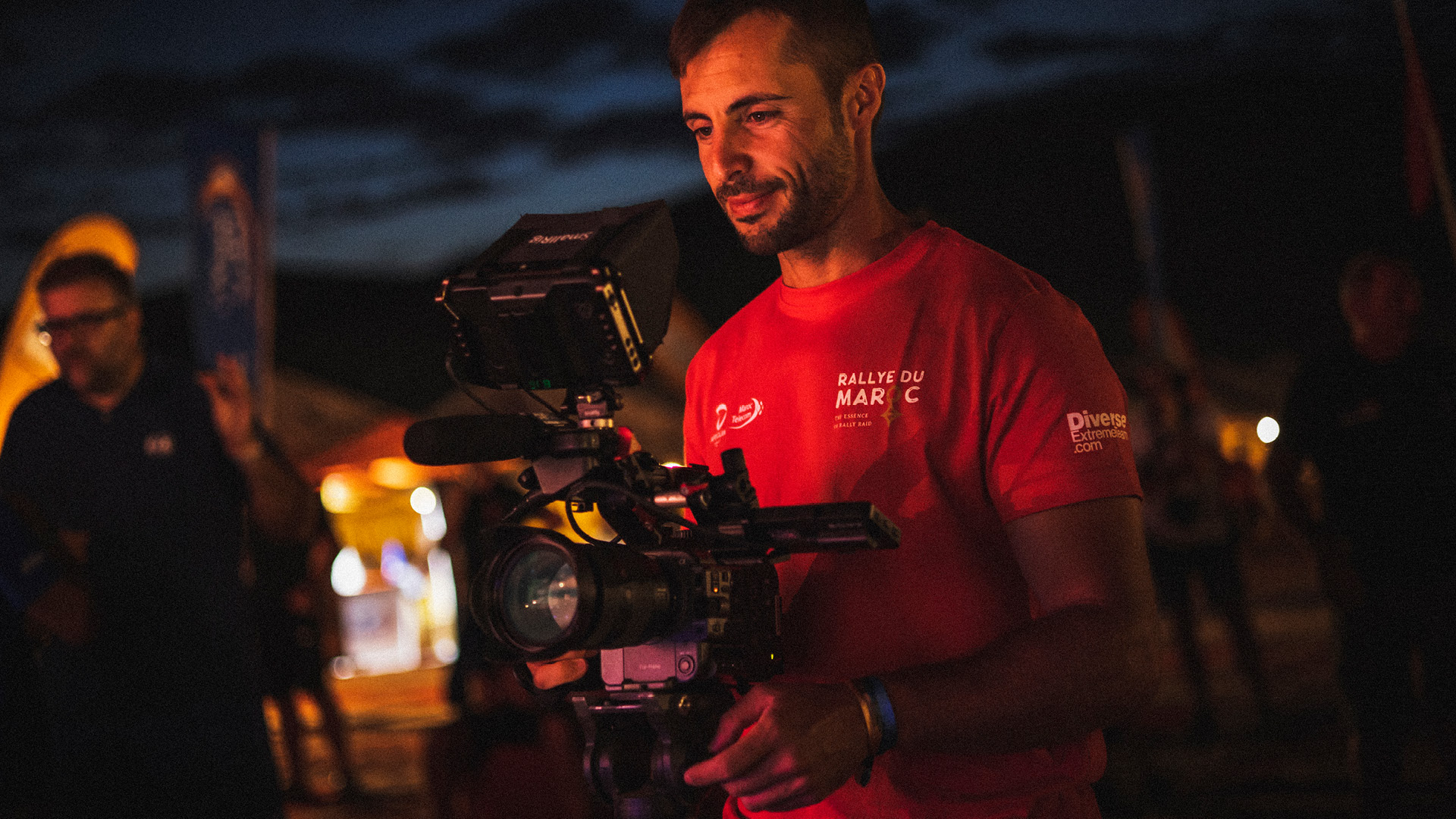 TV CREW BACKSTAGE